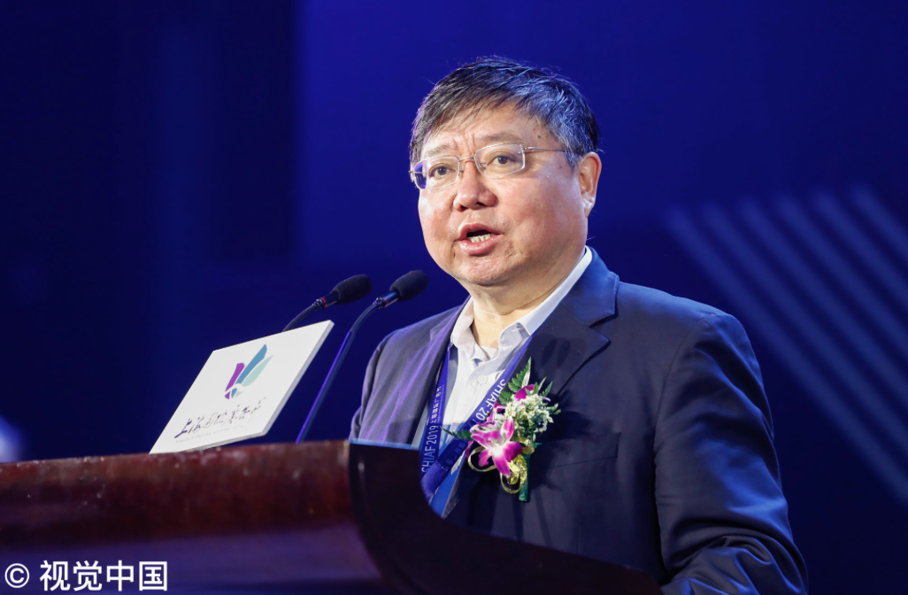 管理局局长陈学军,总工程师周群,上海市经济和信息化委员会副主任阮力