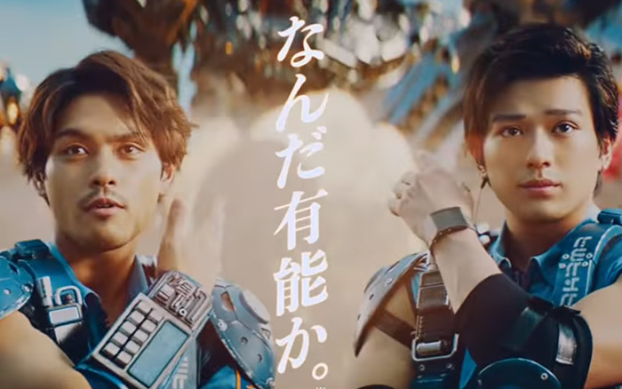 日本gatsby系列视频广告:就算上战场,也要够清爽!