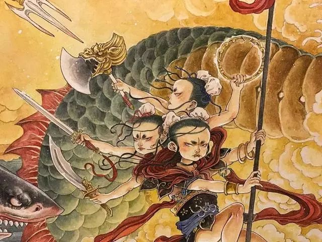 太震撼了!85后帅哥笔下的鬼神世界,让人一眼就爱上! - 数英