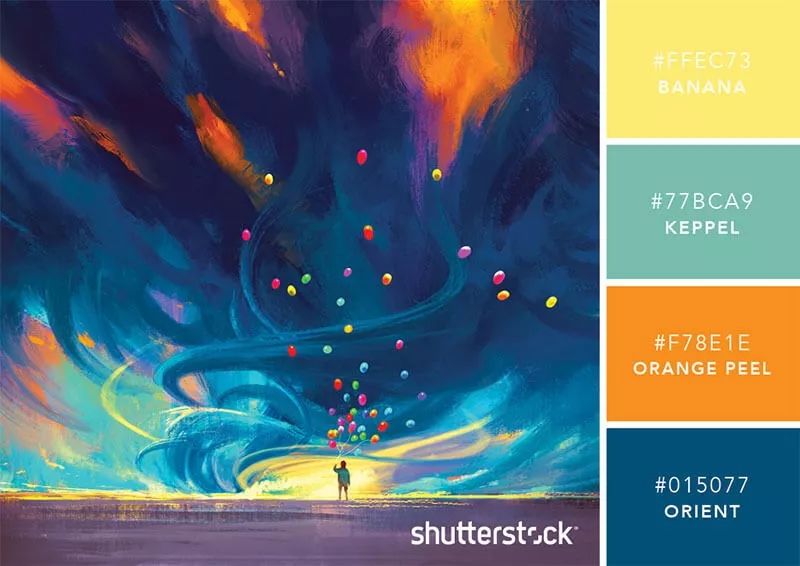 【转载】 101个方案,帮你解决配色难的问题!