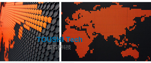 Display Flip Dot 14x21, Usato, Funzionante, Per Progetti Creativi E Retrò - Foto 2