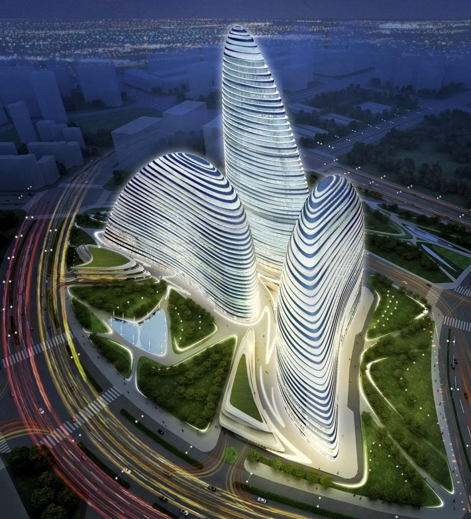过扎哈·哈迪德(zaha hadid),但是你一定见过她在中国留下的那些建筑
