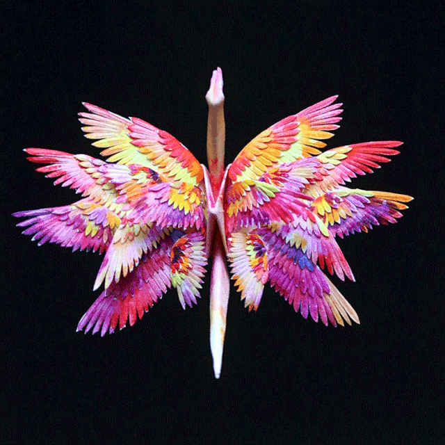 为对抗抑郁症,他折了一千只惊艳世人的千纸鹤