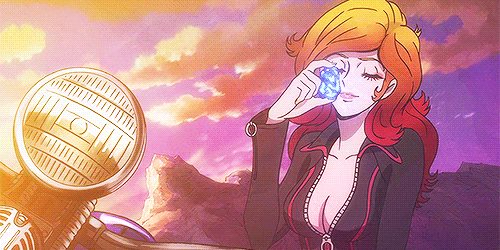 《鲁邦三世》中美艳性感的峰不二子,也是日本漫画中第一个御姐型角色