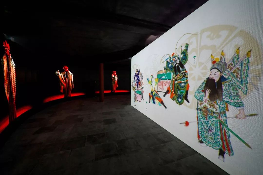 紫禁城里过大年展的数字体验展区开放了