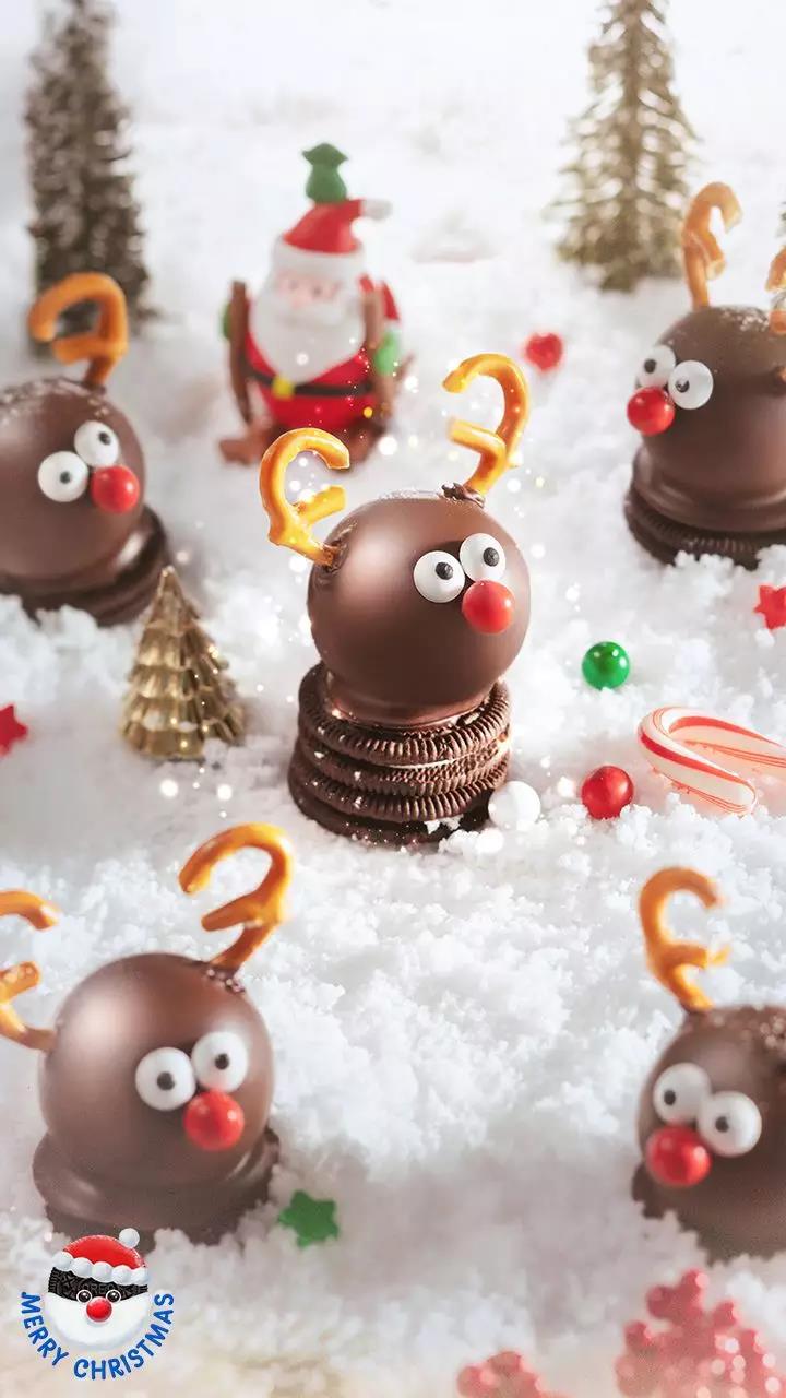 奥利奥上演圣诞舞曲饼干响叮当超可爱