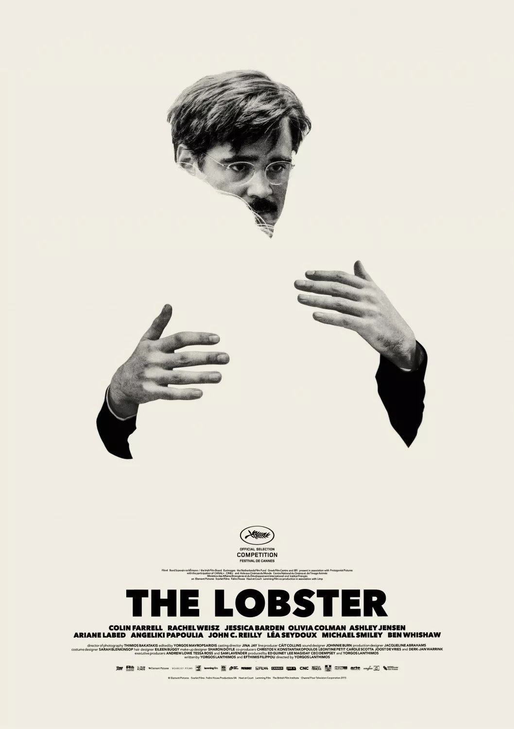 《龙虾》 The Lobster电影海报