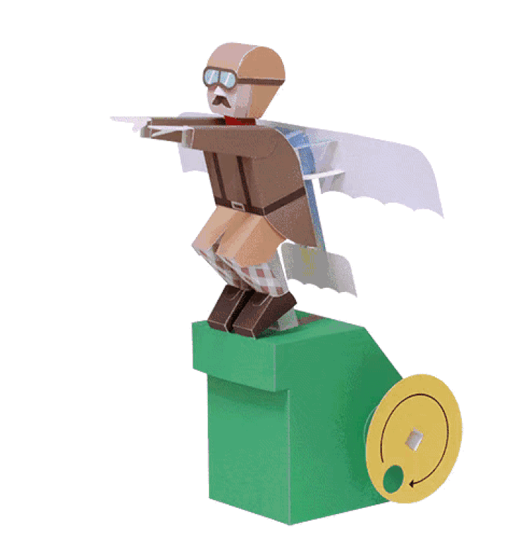 一飞冲天的新时代"万户"爷爷最可爱的快递员"仙鹤"生动诠释着的"人为