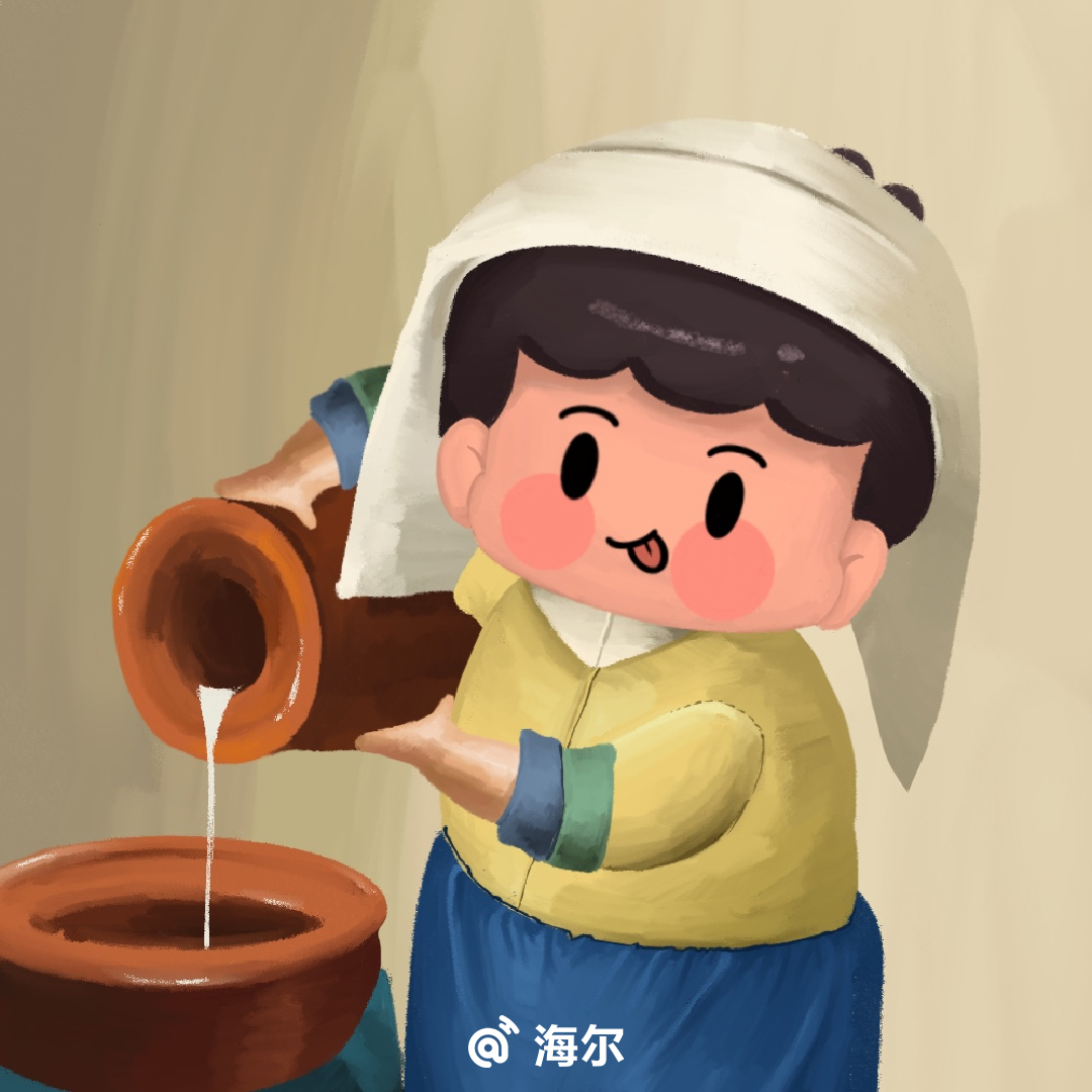 海尔兄弟cos世界名画,"萌"化了