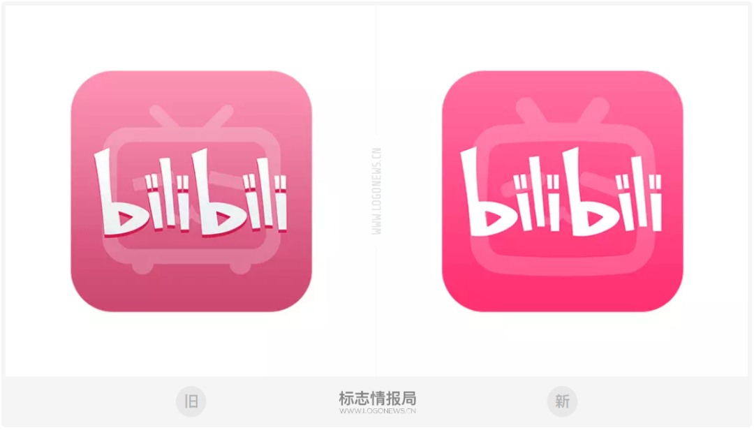 b站低调换标小电视的腿不见了