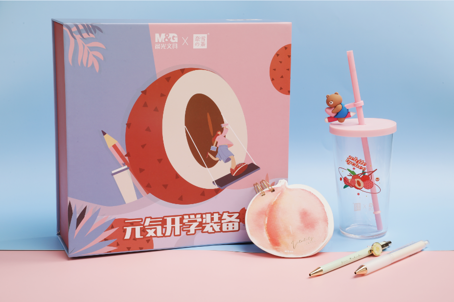 晨光文具：元?dú)夤孓D(zhuǎn)水果，加滿開學(xué)元?dú)庵担? src =