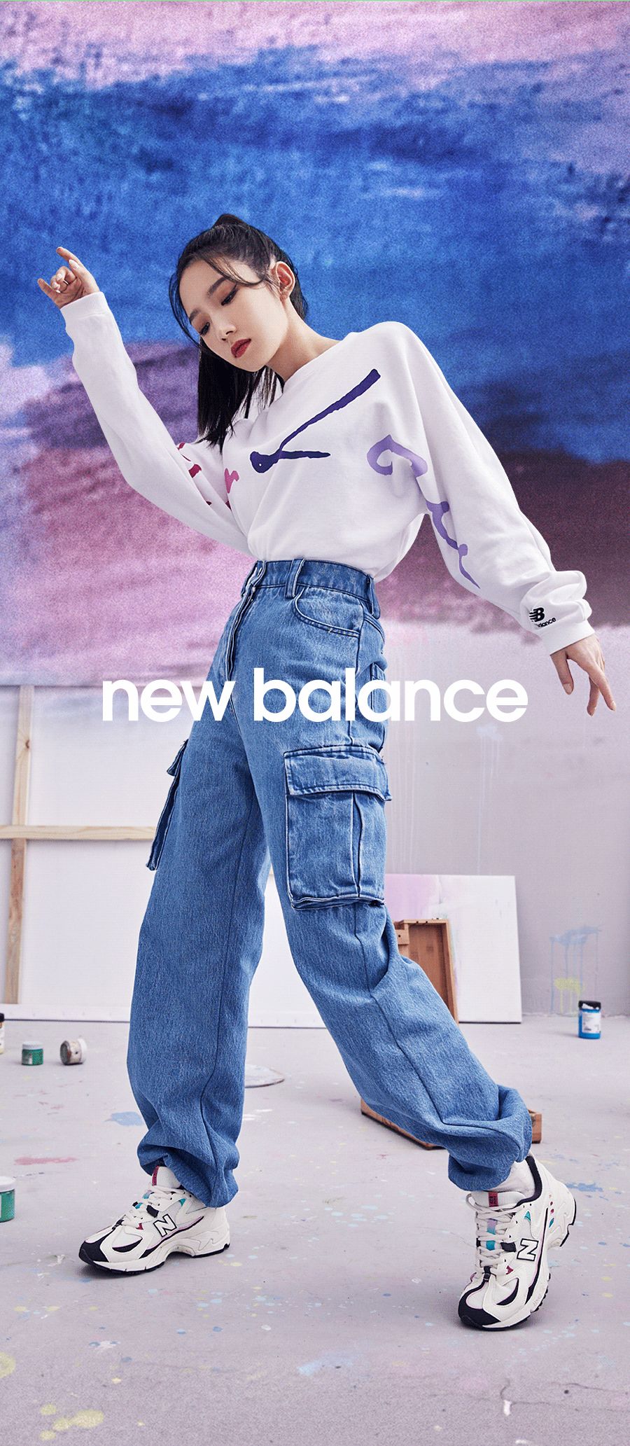 newbalance官宣品牌代言人孟美岐保持本色已然出色