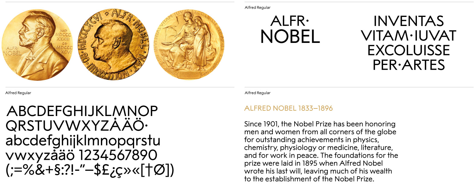 诺贝尔奖更新logo120年来首次统一视觉