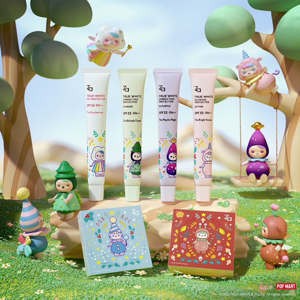 za姬芮泡泡玛特pucky跨界营销美丽和有趣我都要