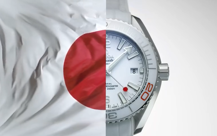 欧米茄奥运宣传短片：表盘与日本的艺术融合