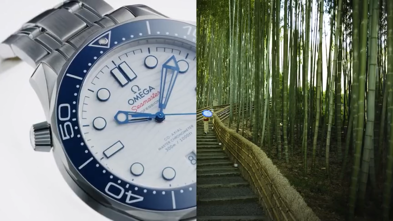 欧米茄奥运宣传短片：表盘与日本的艺术融合