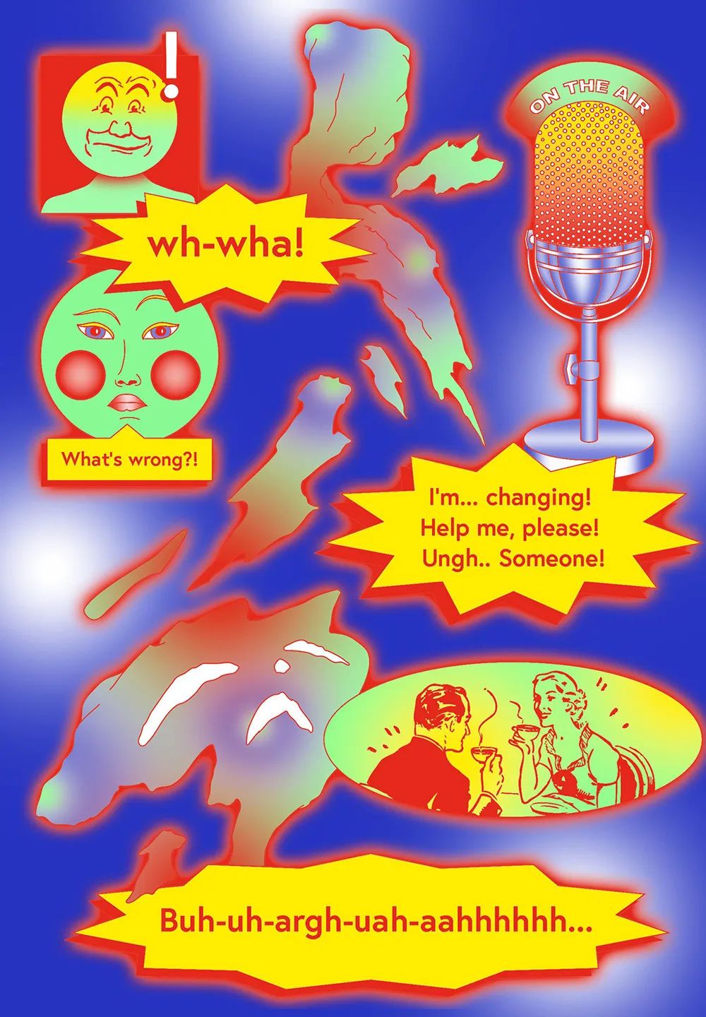 才知道近几年设计网站里频繁出现的这种辣眼睛的设计原来叫做"新丑风"