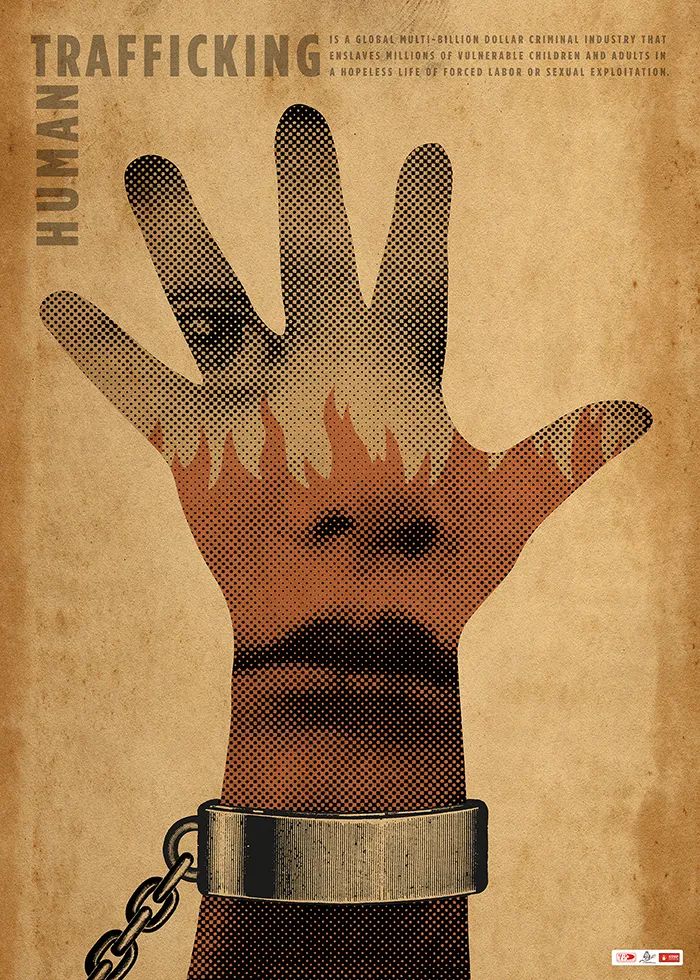 用100张海报抵制拐卖人口,讽刺意味十足,网友看完都后背一凉