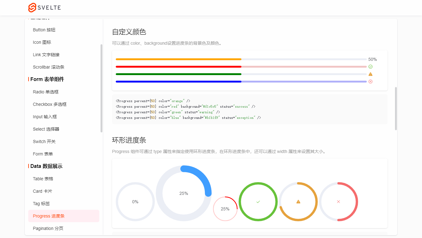 SvelteUI 2.0首发 一款基于Svelte.js网页UI组件库 数英