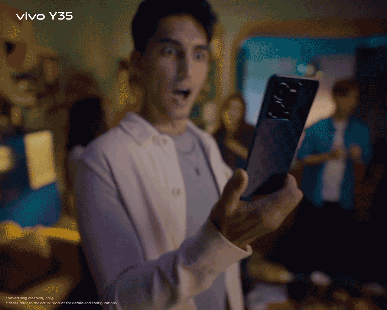 vivo Y35拥有44w闪充，超快回电能力