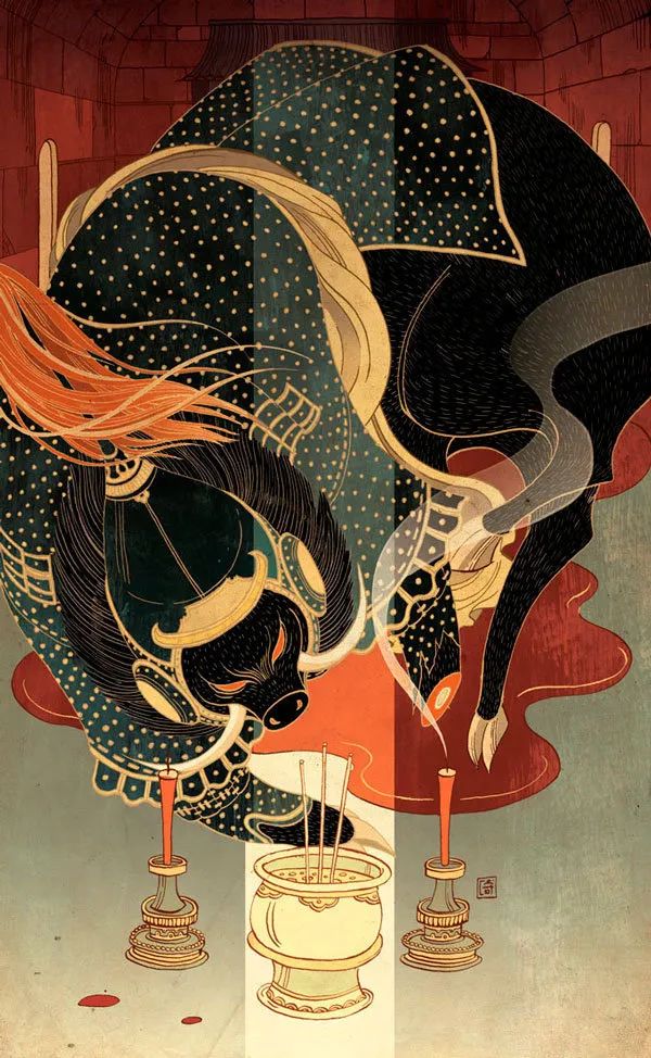 10位本土插画家,将唯美中国风玩出科幻感 - 数英