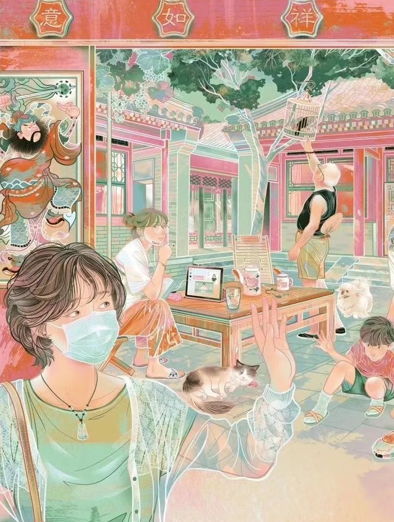 10位本土插画家,将唯美中国风玩出科幻感 - 数英