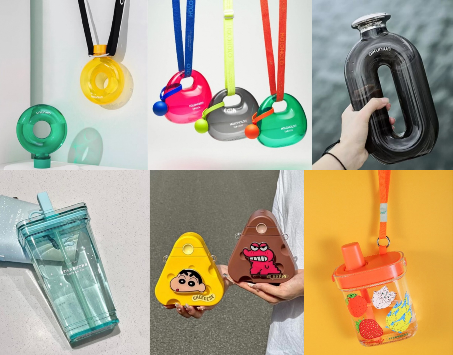 水杯设计合集:y2k,多巴胺,高饱和,设计师们玩转了潮流元素!