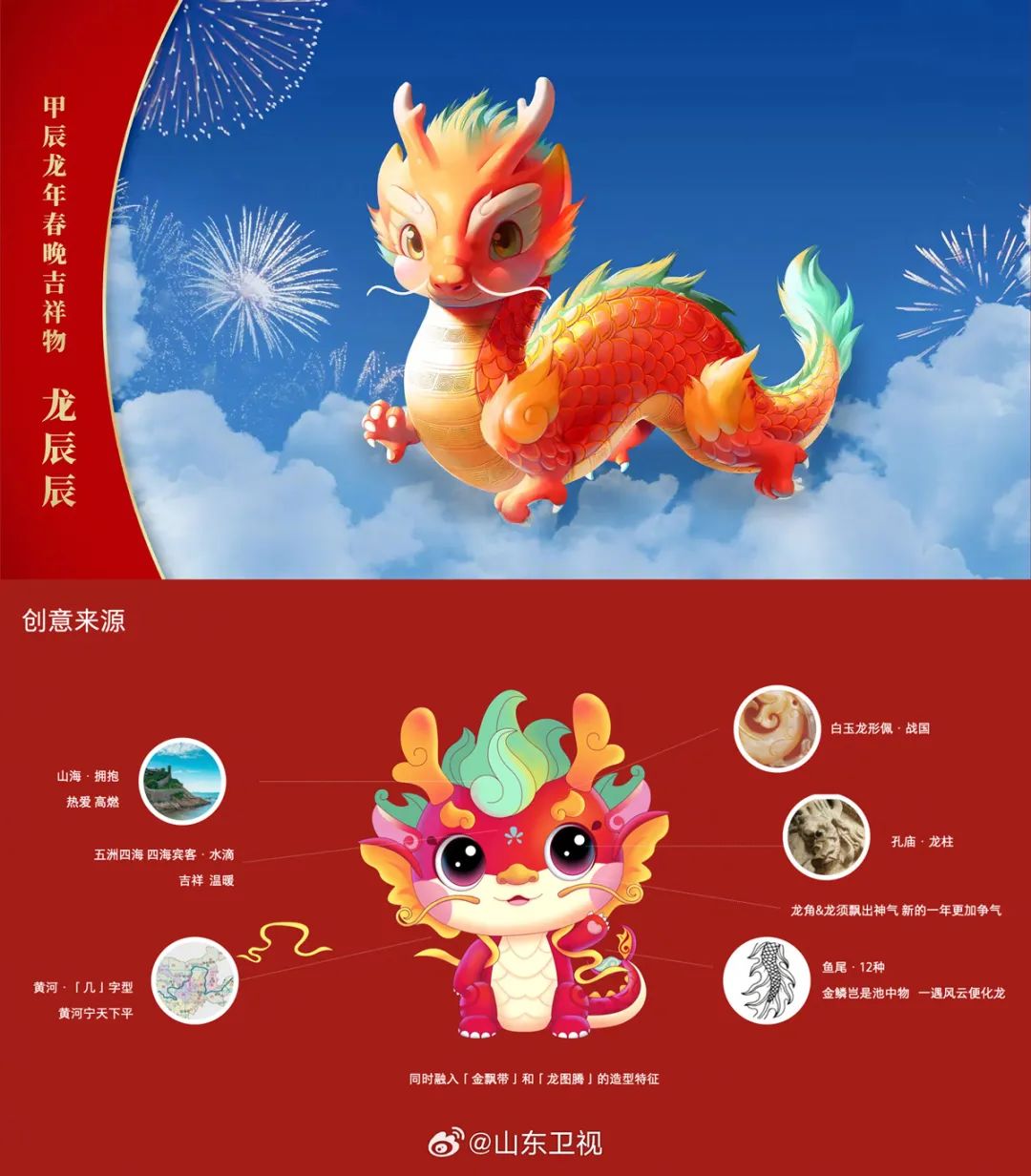各大卫视龙年春晚Logo齐亮相，各有千秋 - 数英