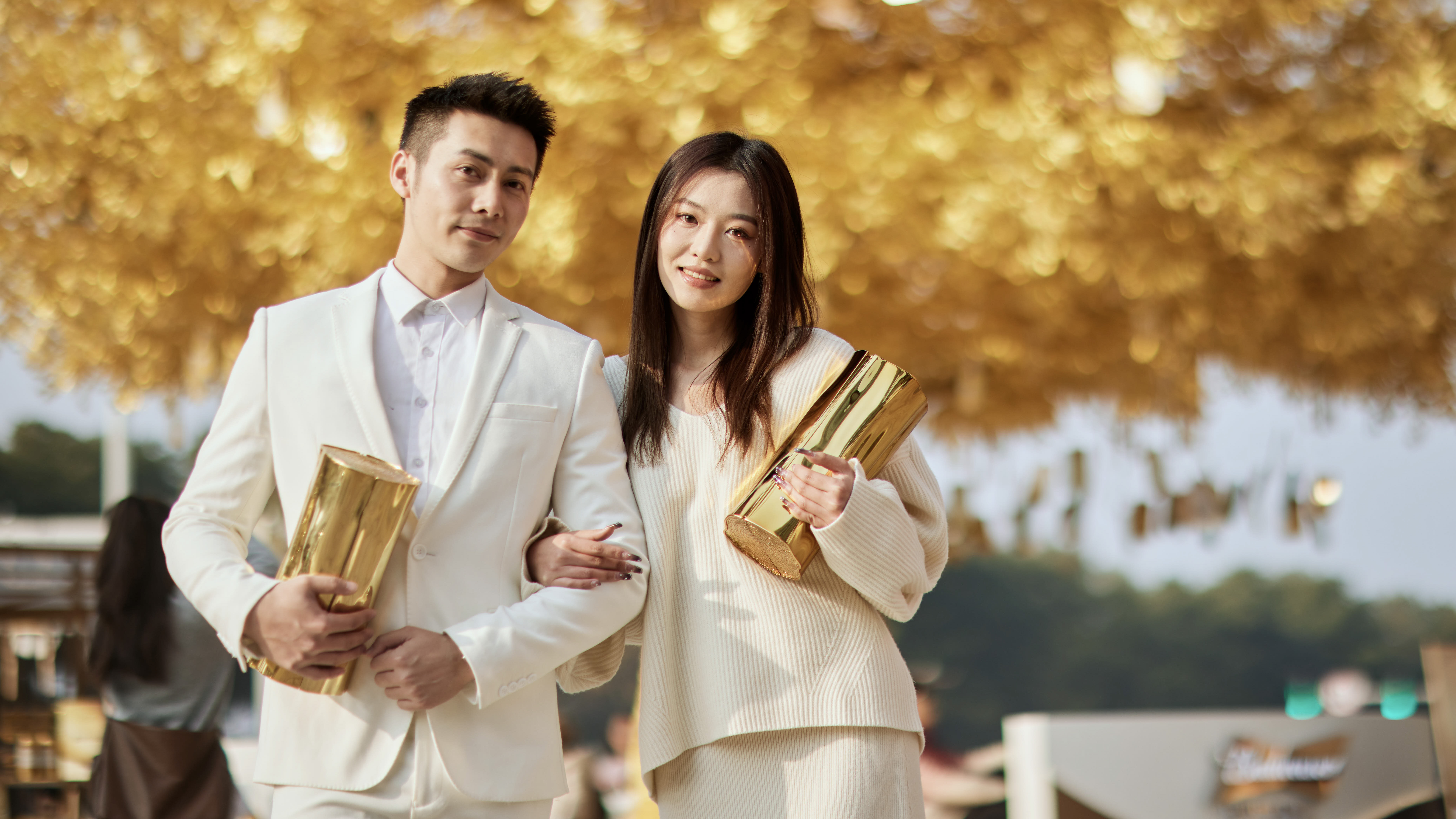 百威金尊丨金运树下，抱财回家 - 数英