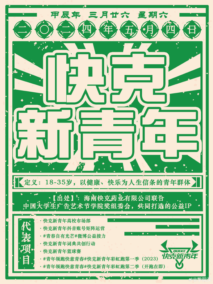 五四青年节海报合集，致敬追光的你