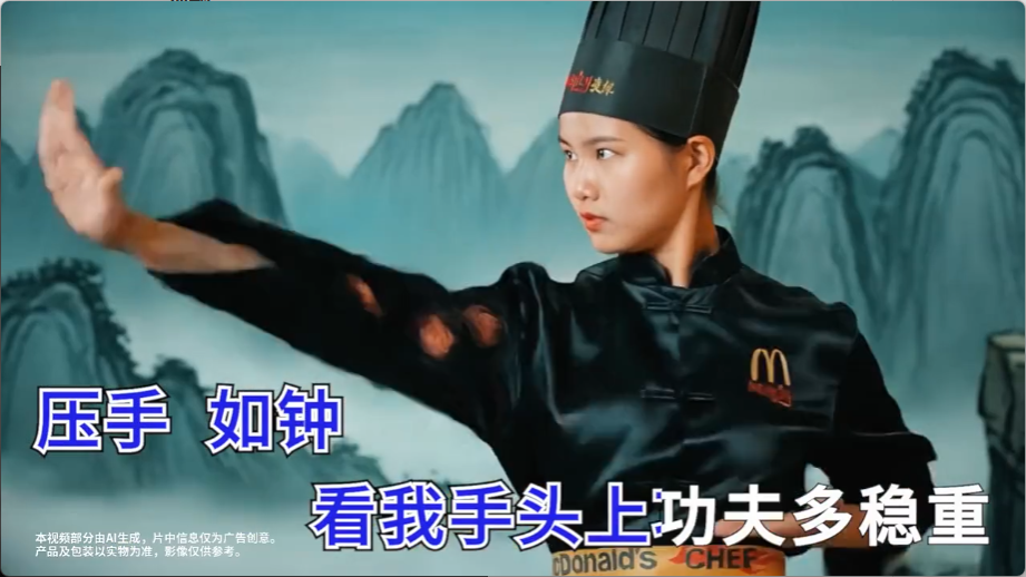 项目频道 - 麦当劳魔性短片《麦辣有神功》，燃到我了